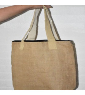 Eco Jute Tas blanco ontwerp