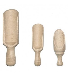 Wooden measuring  scoop...
