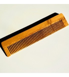 Natural bamboo hair comb