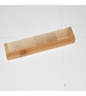 Natural bamboo hair comb